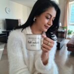 Reenu Mathews Instagram - Perfect weather for Hot Chocolate & cosying up ❤ Loving Dubai winters. Do you have any fav drink to keep yourself warm & cosy ? Let me know. Outfit & mug @hm . . . #homesweethome #dubailife #lifeindubai #dubaiwinters #mydubaiwithlove #lifestyleblog #dubailifestyleblog #dubaiinfluencer #desiinfluencer #reenumathews