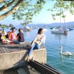 Reenu Mathews Instagram - Such a picturesque place to be in ❤ @visitzurich . . . . #visitzurich #zurich #switzerland #momentslikethese #beautifulmemories #lakeview #swanlake #reenumathews Zürich