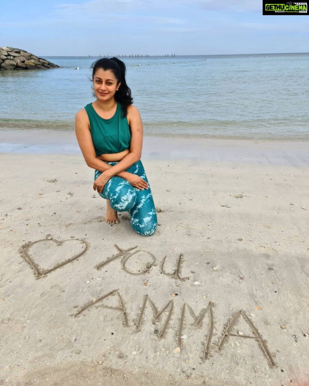 Reenu Mathews Instagram - You are missed ❤Love you Amma 🤗 . . . . #uncoditionallove #motherlove #missinghome Ajman Saray, A Luxury Collection Resort