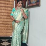 Rekha Krishnappa Instagram - Thanks for making me look beautiful 😘 @nakshatra_trends . . . sareecollections #sareedraping #sareestyle #sareelove #sareeindia #sareeonlineshopping #sareefashion #sareeaddict #sareelover Chennai, India