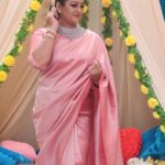 Rekha Krishnappa Instagram - Thanks for this beautiful silk saree @hemthreadclosetkurtissalwars @hemthreadcloset Browse into the page for more beautiful collection ♥️ Thanks for making me beautiful ♥️. . . . sareecollections #sareedraping #sareestyle #sareelove #sareeindia #sareeonlineshopping #sareefashion #sareeaddict #sareelover Chennai, India