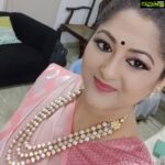 Rekha Krishnappa Instagram - Glowing with this Terra cotta neck peice.... Thank you so much for your thought @lismafashionmadurai ❤️ . . . . #onlinejewellery #jewlleryforwomen #jewellerydesign #jeweleryfashion #jewelrylover #jewelleryforeveryone #jewelryaddict Chennai, India