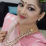 Rekha Krishnappa Instagram - Glowing with this Terra cotta neck peice.... Thank you so much for your thought @lismafashionmadurai ❤️ . . . . #onlinejewellery #jewlleryforwomen #jewellerydesign #jeweleryfashion #jewelrylover #jewelleryforeveryone #jewelryaddict Chennai, India
