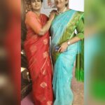 Rekha Krishnappa Instagram - A friend is someone who makes it easy to believe in yourself 🤗😘 #mercyleyal #tamilzhumsaraswathiyum #vijaytvserial #vijaytv