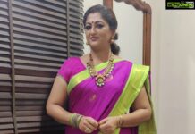 Rekha Krishnappa Instagram - Saree is a beautiful attire to suit any women..... Thanks @ishvari.womens.world for this beautiful saree❤️ . . . . sareecollections #sareedraping #sareestyle #sareelove #sareeindia #sareeonlineshopping #sareefashion #sareeaddict #sareelover Chennai, India