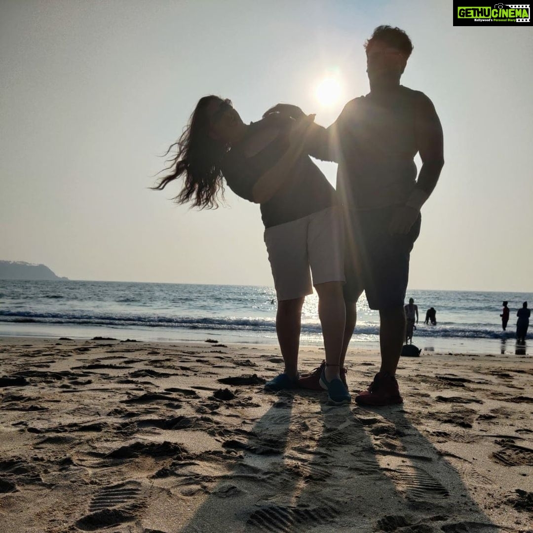 Rekha Krishnappa Instagram - Goa diaries❤️... Fun, laughter, and happiness, sending offf the odds and welcoming the new ,.. 🤩🤩 Bangalore, India