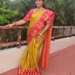 Rekha Krishnappa Instagram - Beautiful saree and lovely colour combination Thank you so much @dharsi_fashions for this saree❤️ . . sareecollections #sareedraping #sareestyle #sareelove #sareeindia #sareeonlineshopping #sareefashion #sareeaddict #sareelover Chennai, India