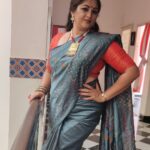 Rekha Krishnappa Instagram - Different from my usual collection but I love the saree colour and work on it... Browse @shreeboutique1120 for different saree collection. . . . sareecollections #sareedraping #sareestyle #sareelove #sareeindia #sareeonlineshopping #sareefashion #sareeaddict #sareelover Chennai, India