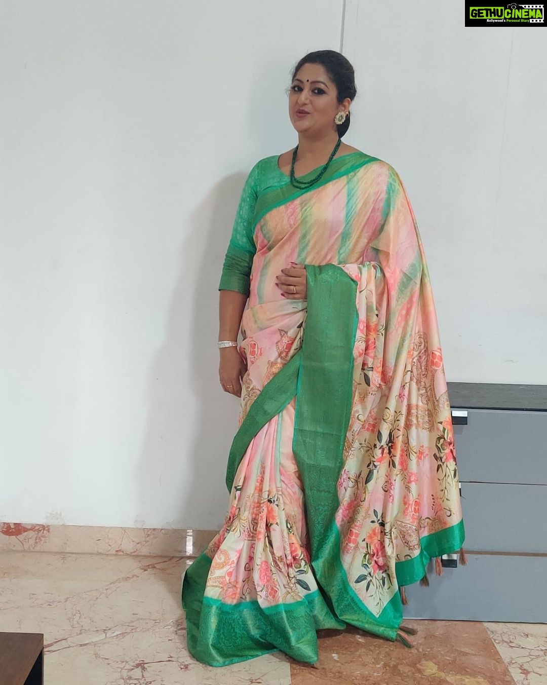 Rekha Krishnappa Instagram - Thank you so much @geethanjali_chudidhar for this lovely saree... Browse sarees from @geethanjali_chudidhar for good quality sarees.. ❤️ . . . . . #sareecollections #sareedraping #sareestyle #sareelove #sareeindia #sareeonlineshopping #sareefashion #sareeaddict #sareelover Chennai, India