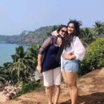 Rekha Krishnappa Instagram - Goa ❤️ . . . #instareels #reelsinstagram #familytime #familycelebration #familyvacation #familygoals #familylove Cabo De Rama, Goa