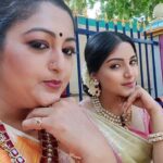 Rekha Krishnappa Instagram - Reel Mother and reel daughter reel insta... Reel it feel it... ❤️. @_dharshhh . . . #tamilumsaraswathiyum #tamilumsaraswathiyumonvijaytv #vijaytv #tamilserial #tamilartist