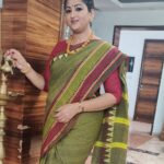 Rekha Krishnappa Instagram - Thank you so much @ashas_womens_collection Plunge into her collection of sarees...❤️ They are beautiful and lovely... 😊 I will be posting more of her collection 🥰 @ashas_womens_collection . . . #vijaytelevision #tamilumsaraswathiyum #tamilumsaraswathiyumonvijaytv #beingchandrakala Chennai, India