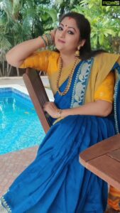 Rekha Krishnappa Instagram - Plunge into @shreefashions1120 for beautiful collection of sarees and jewelry.... Thank you so much for this lovely saree 
@shreefashions1120 .
.
.
.
#instareels #sarees #sareestyle #sareeshopping #onlineshopping #tamilartist #beingaiishwarya #suntv  #tamilserial #thirumagal