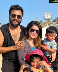 Reshmi Menon Instagram - Successfully survived a holiday with these munchkins 😍😂