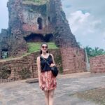 Richa Panai Instagram - This world heritage site made in 1602 is a completely broken church with just one side wall left intact which looks miraculously beautiful in person!🤩🤎 . . . . . . . . . . . . #oldgoa #beautiful #picoftheday #goa #church #churchofstaugustine #panjim #travel #travellove #cute #beauty #trendy #mumbai #meme #followme #comment #art #insta #fashion #lifestyle #stayhome #life #new #instafashion #nature #myself Church of St. Augustine, Goa