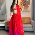 Richa Panai Instagram - For @hi_life_exhibition inauguration today at Hyderabad! It’s happening on 29th and 30th of august at @novotelhicc So don’t miss out!❤️ Lehnga - @nallamz Jewellery - @perniaspopupshop Makeup and hair - @raghu_makeup_studio and Shankar Event manager - @marksmediacommunications