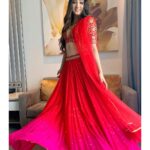 Richa Panai Instagram - For @hi_life_exhibition inauguration today at Hyderabad! It’s happening on 29th and 30th of august at @novotelhicc So don’t miss out!❤️ Lehnga - @nallamz Jewellery - @perniaspopupshop Makeup and hair - @raghu_makeup_studio and Shankar Event manager - @marksmediacommunications