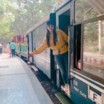 Richa Panai Instagram – Toy trains are my happy place!💛💛. 
.
.
.
.
.
.
.
.
.
.
.

#toytrain #quotes #quotestagram #instagram #love #instagood #trending #follow #like #explore #explorepage #viral #instadaily #reel #followforfollowback #likeforlikes #memes #india #photography #fashion #music #reelitfeelit #foryou #reelsindia #bollywood #likes #picoftheday #video #ootd Matheran