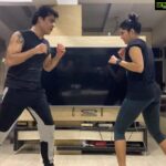 Ritika Singh Instagram – #familytime #candid #kickboxing