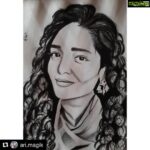 Ritika Singh Instagram - This is awesome ❤️❤️ @ari.magik you’re so talented! Thank you so much for this beautiful sketch 🥰