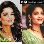 Ritika Singh Instagram – Oh my god ❤️❤️ I absolutely love thisss @sandhya_swaminathan girl you are so talented! I love the colours and the detailing! Thank you sooo muchhh for doing this for me! You made my day💕😘
#blessed #grateful