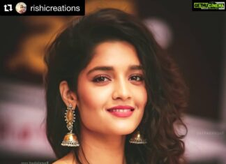 Ritika Singh Instagram - This is such a beautiful edit ❤️Thank you @rishicreations #Repost @rishicreations with @get_repost ・・・ Ritika Singh ❤️ #cute #beautiful #gorgeous #pretty #ethnicwear #awesome #ritikasingh #rishicreations @ritika_offl @instagram