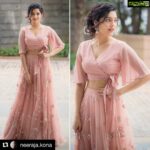 Ritika Singh Instagram - #Repost @neeraja.kona with @get_repost ・・・ Pretty! @ritika_offl in @taavareclothing & @sangeetaboochra for a TV show @soundzz89 @manogna_gollapudi @rangdephotography ⭐️