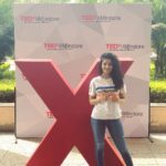 Ritika Singh Instagram – Pictures from yesterday after my #Tedx talk at IIM Indore 🙏