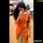 Ritika Singh Instagram - A rare sight of me practicing my walk in a saree! This is hands down one of the most challenging things I've ever done 😂 #BehindTheScenes