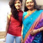 Ritika Singh Instagram - #Throwback to Sivalinga days with the lovely Bhanupriya Mam! She is such a sweetheart and I had a very good time working with her. I also saw her dance videos on YouTube and she is one of the most beautiful dancers EVERR! Her expressions are to die for 😍 Love her so much ♥️