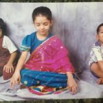 Ritika Singh Instagram - Center - don't know why I'm trying to act like I'm meditating Right - @rohan__singh being a loosu (stupid) as always 🙄 Left - my sweet cousin Neha 😘 #brothers #family