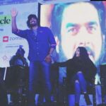 Ritika Singh Instagram - My favourite picture from #ethiraj college last week! Thanks for all the love and support guys! Tamilnadu Rocks 🤘🏻 #irudhisuttru #saalakhadoos #maddy #rmadhavan