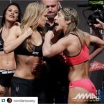 Ritika Singh Instagram - CANT WAIT!!! Ronda 😍😍😍 #Repost #teamrousey @rondarousey ・・・ Weigh ins #UFC190 #Aug1st #andSTILL