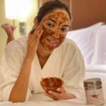 Ritu Varma Instagram - My best pick of 2021 has to be The Tribe Concepts @thetribeconcepts Face Brightening Daily Cleanser ✨ A powder based face cleanser that can be either used as a cleanser, scrub or mask and it is filled with the goodness of Ayurveda 😍 I love this amazing, organic cleanser as it helps me in getting rid of dull skin, pigmentation and tan leaving my skin soft and replenished. The perfect melange of ingredients like sandalwood, vetiver, neem and turmeric 🌿 I 100% back this product P.S - 🎉 The Tribe Concepts has their Christmas Sale ongoing - Flat 25% Off Sitewide till 26th December! 🎉 #thetribeconcepts #NaturalAlternatives #backtoroots #collaboration #GoNaturalwithTribe #JoinTheTribe
