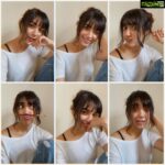 Ritu Varma Instagram - Because, why not?! #fauxbangs #tryinganewlook #justquarantinethings #nottrynalookliketokyo #loveforbangs