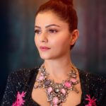 Rubina Dilaik Instagram - Meeting you tonight @colorstv . . . . 📸 : @propixer Styled by: @ashnaamakhijani @styledbyashna Outfit: @azulibynikki Ring: @chaotiqbyarti . . . . #bb #15 #rubinadilaik #bosslady #vibes