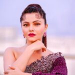 Rubina Dilaik Instagram - Third wave crushed my health again, but couldn’t crush my spirit of getting back… Hence I always celebrate my little victories and thats what makes Life so endearing ❤️‍🩹 Ps : I have totally recovered ! . . . . Shot by : @smileplease_25 Styled by: @ashnaamakhijani @styledbyashna Outfit: @_anjumqureshi_label Earring: @rubansaccessories Makeup : @faby_makeupartist