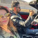 Rubina Dilaik Instagram - Looking forward to one hell of a ride zooming into 2022 with my all time travel buddy @ashukla09 …… . . . @visitabudhabi #inabudhabi @mxplayer #thetimeisnow #mxstudios #rubinadilaik #abhinavshukla #wanderlust #travel #show #comingsoon 🙌🏻💃🏻 Al Ain