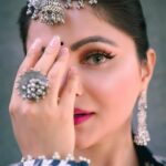 Rubina Dilaik Instagram – In ankhon ki masti ke……. ….. …… ….. .. Please  will you sing 🎶 that for me ☺️☺️☺️
.
.
.
Shot by : @smileplease_25 
Styled by: @ashnaamakhijani 
@styledbyashna 
Outfit: @mehaktalrejacouturre 
Jewellery: @rubansaccessories