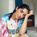Ruhani Sharma Instagram - Don’t have to wait for Holi when you have @howwhenwearclothing 💗🐒