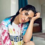 Ruhani Sharma Instagram – Don’t have to wait for Holi when you have @howwhenwearclothing 💗🐒