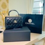 Ruhi Singh Instagram - “You were born an original, don’t become a copy!” Coco Chanel My first @chanelofficial ✨ #fashion #chanel #chanelbag #unboxing