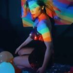 Ruhi Singh Instagram - I support love. A lil something we made for #pridemonth #pride #loveislove @sayali_angachekar @appurvashah @manasigami_makeupandhair