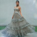 Ruhi Singh Instagram - You mustn’t be afraid to sparkle a little brighter, darling. For @filmfare OTT awards Special thanks and lots of love to my dearest @rockystarofficial for this beautiful gown and choker Hair and makeup @juveria_k Photos @hrishi_gharat Also thank you @sayali_angachekar @dureshamemon ✨ #FilmfareOTT #myglammfilmfareottawards #bestactress #ootd
