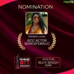 Ruhi Singh Instagram – Your girl has made it till here because of all your love. Let’s get to the end together and win it. Voting lines now open! Link in bio ✨