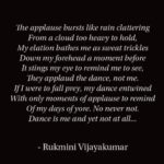 Rukmini Vijayakumar Instagram – A little something from our two books. 

Photo from: ‘DISCOVERING DEVI’
Impressions of the Observer

A coffee table book that conveys the viewers perspective of performance through a selection of photographs taken during Shivaratri. 

Pre- order link is available in my bio

Writing from: FINDING SHIVA, the performative experience.

Pre-order discount for DISCOVERING DEVI ends on 
Dec 31st. Get your copy now!(india)

Links for both books are in my bio. 

(Finding Shiva is available worldwide & Discovering Devi will become available worldwide in January) 

All photos copyright: @anupjkat @vivianambrose 
Published by @indicaorg 
@notion.press 
Editor @shiyamallamali 
Designed by @tacitgames 
Equipment sponsor @nikonindiaofficial 
Hospitality sponsors @cghearth 
.
#coffeetablebook #travel #indiandancer #bharatanatyam #photography #india

#shiva #findingshiva #book #innerjourney #dancer #discovering Devi #philosophy #vedanta #dance #performance #rasa #bhava #actor #actress #drama #theater