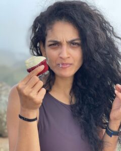 Rukmini Vijayakumar Instagram - Went on a trek for my birthday… 😊

#trek #happybirthdaytome
