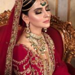 Saba Qamar Zaman Instagram - Bridal Campaign ✨ Salon @ethereal_salon Outfit designer @alixeeshantheaterstudio Photography @aleehassanphotographe Stylist @zahrasarfraz