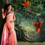 Sai Dhanshika Instagram – #sareelove 
#sareeshoot #throwback