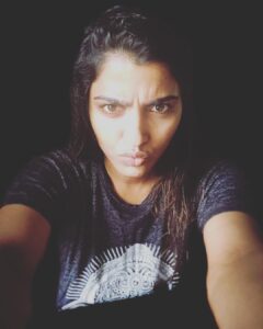 Sai Dhanshika Instagram - All of us need some sort of entertainments #stagelightselfie 
M A D N E S S 😹